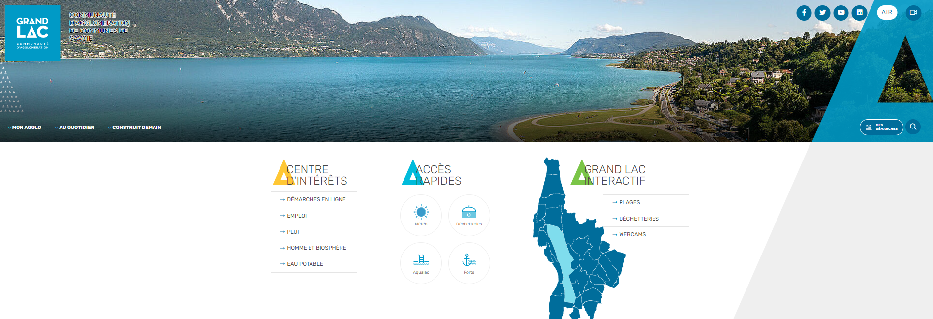 Site web de GRAND LAC