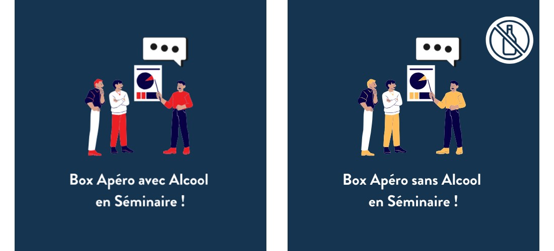 Box apéro avec alcool et box apéro sans alcool