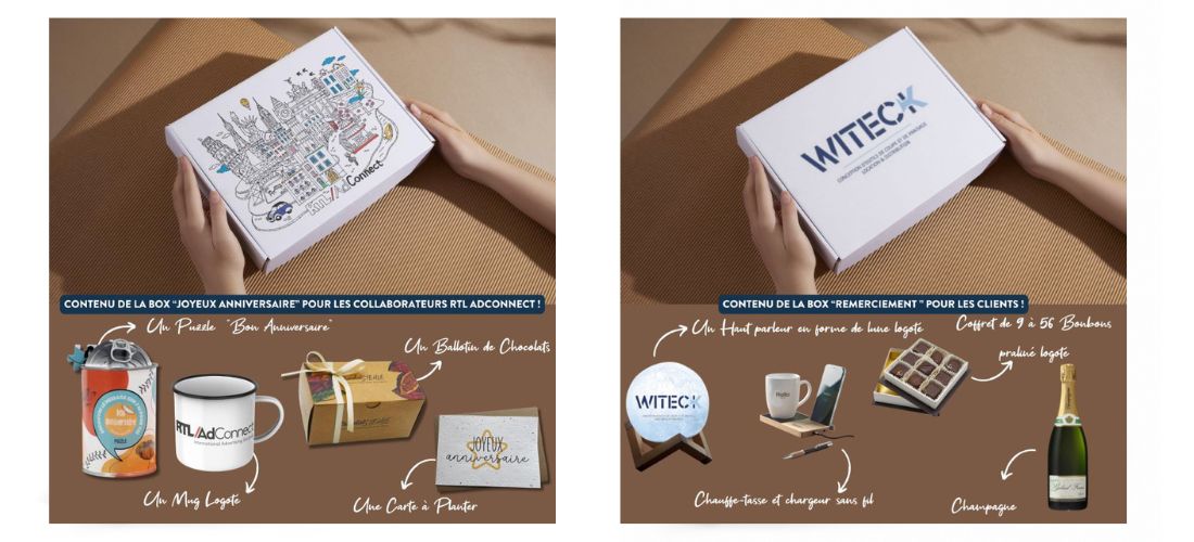 Box anniversaire et box remerciement
